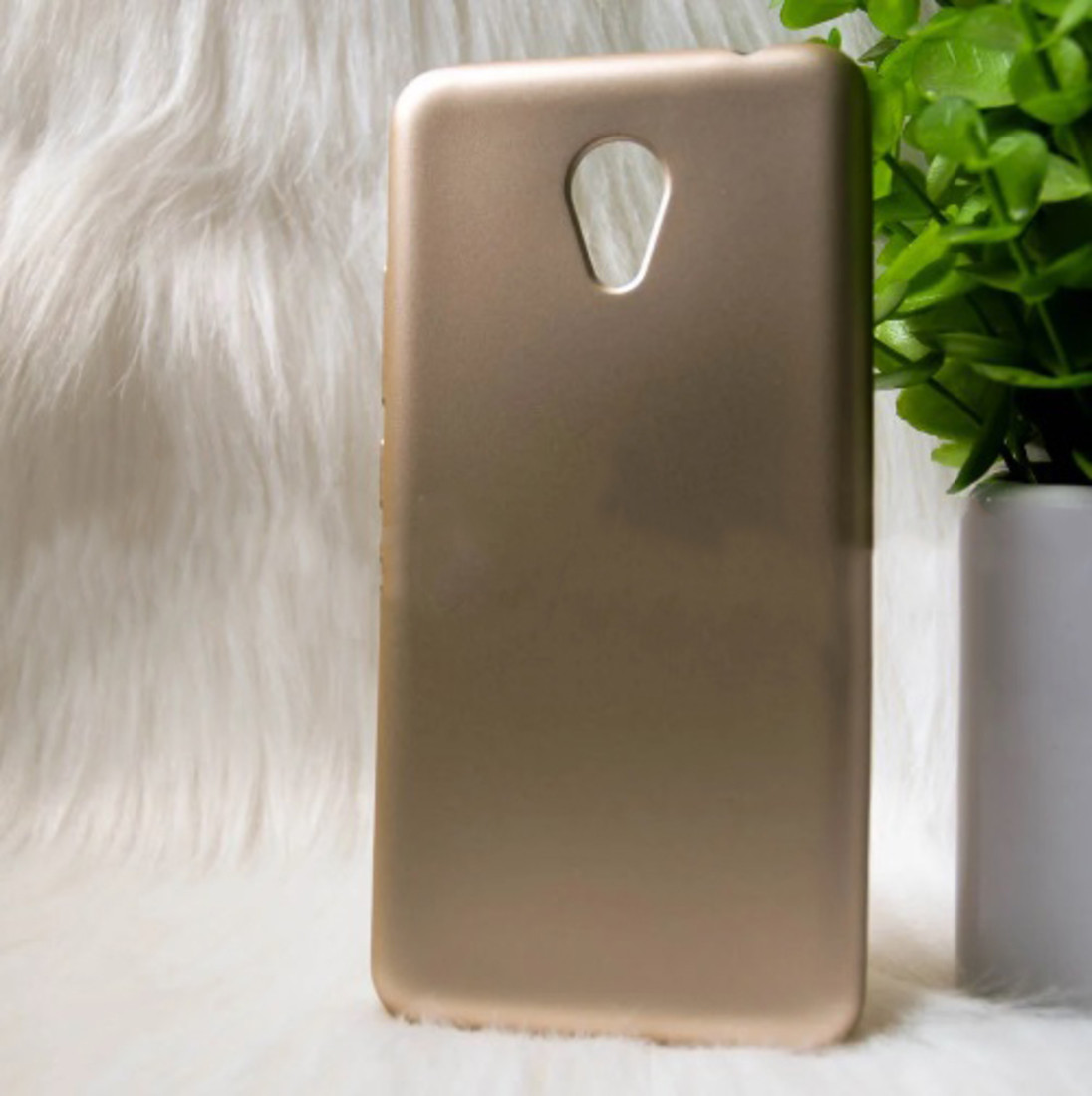 Силіконовий чохол Meizu M5c "VIP" Золотий (gold), фото 1