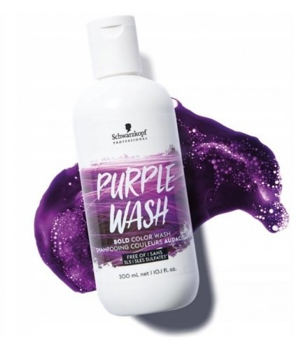 Шампунь пігментований Schwarzkopf Bold Color Wash Purle пурпурний 300 мл