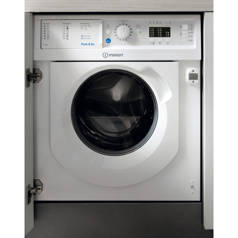 Вбудована пральна машина із сушаркою Indesit BI WDIL 75145 EU