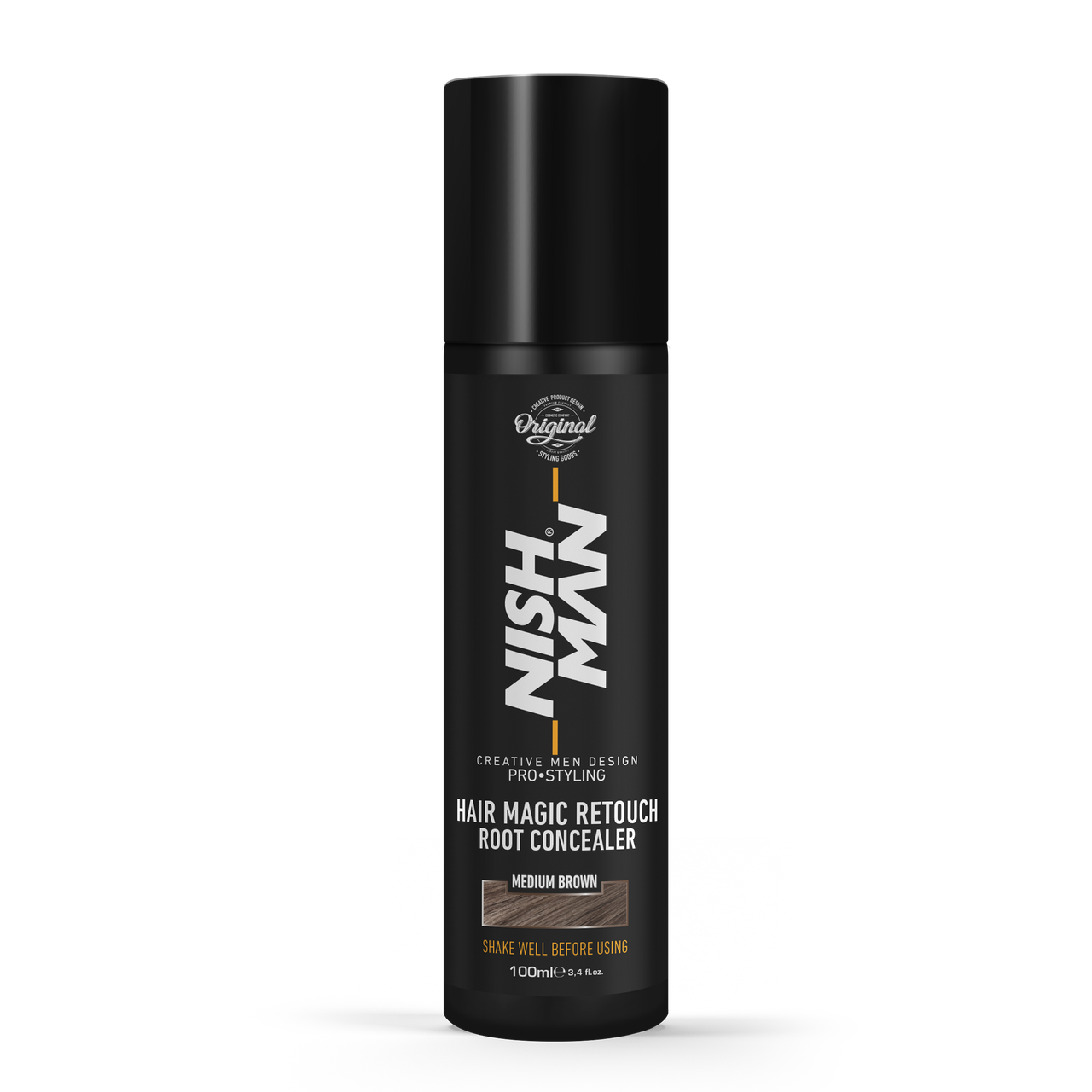 Камуфляж для седых волос Nishman Hair Magic Retouch Root Concealer ...