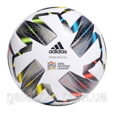 М'яч футбольний Adidas UEFA Nations League Pro OMB FS0205 Без коробки (розмір 5), фото 1