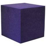 Бас-ловушка Куб 300х300x300 мм из акустического негорючего поролона EchoFom Brilliance фиолетовый