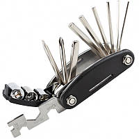 Мультитул для Велосипеда 15 в 1. Професійний набір велоінструменту. Набір інструменту для велосипеда.