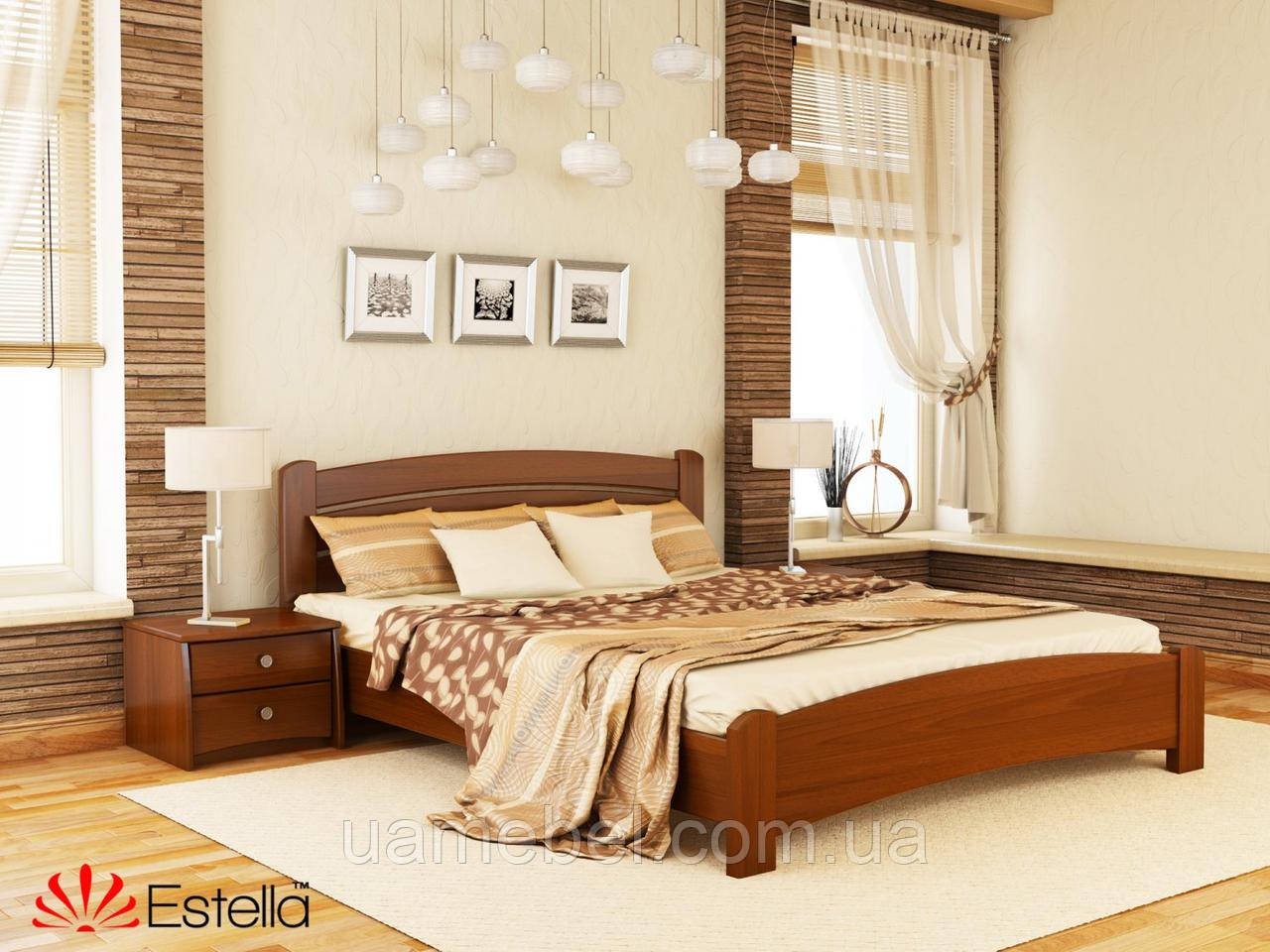 Двоспальне ліжко Венеція Люкс 160х200 105 Масив 2Л4