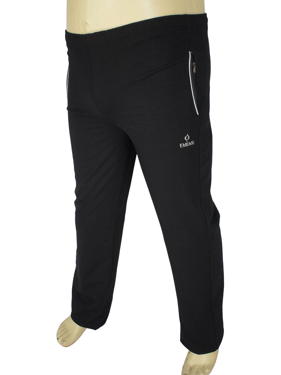 Чоловічі спортивні штани Fabiani 13КE5P2122 black великих розмірів, фото 1