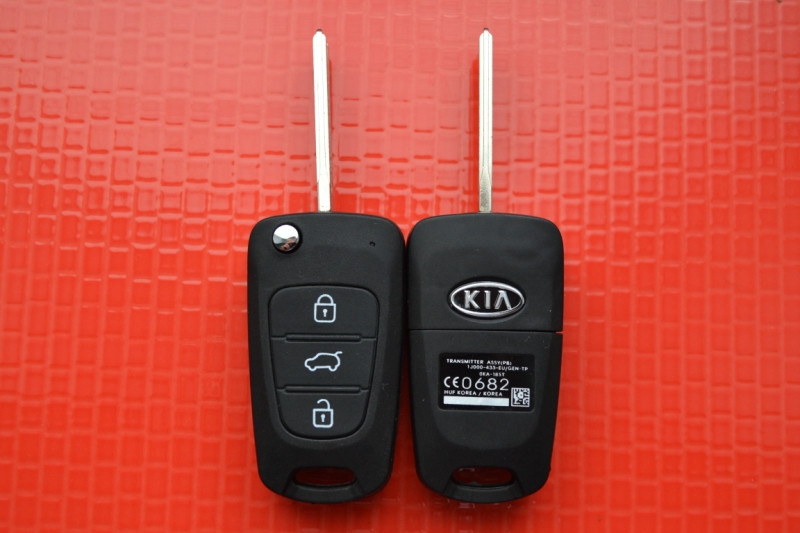 Kia ключ викидний 3 кнопки 433Mhz id46