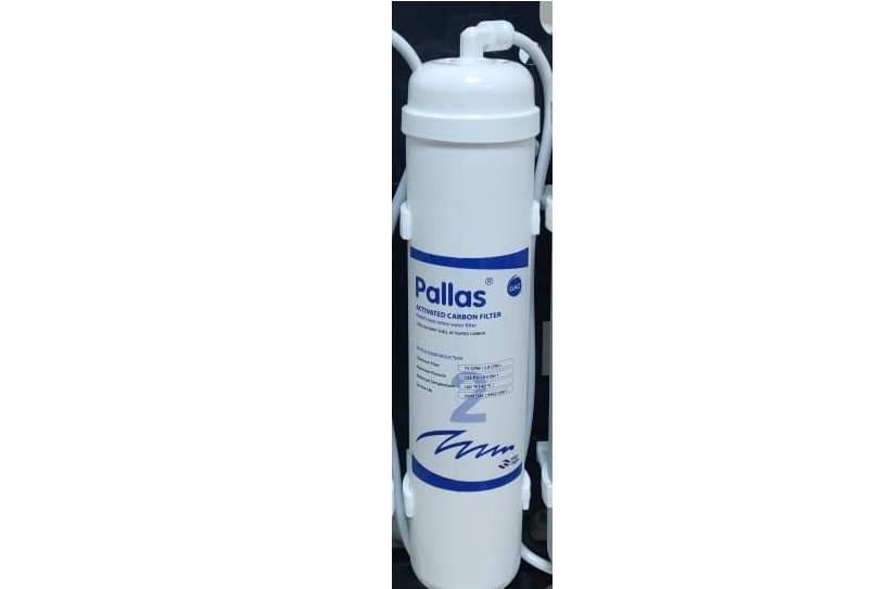 Лінійний вугільний гранульований 12" Pallas під'єднання Quick 1/4