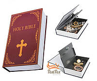 Книга сейф с ключом Holy Bible 24 см