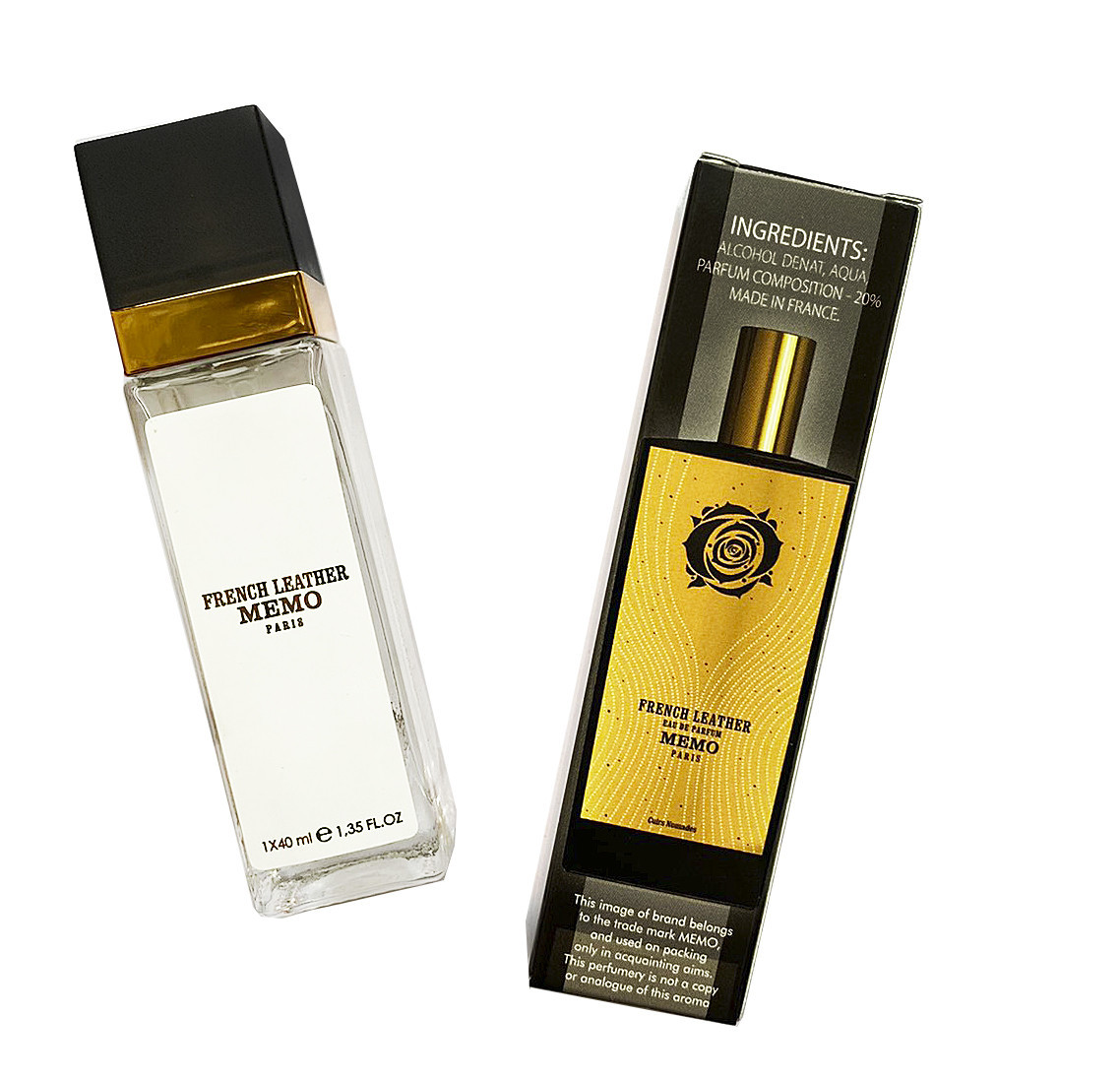 Memo French Leather - Travel Perfume 40ml, фото 1