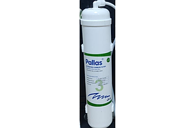 Лінійний вугільний брикетований фільтр 12" Pallas під'єднання Quick 1/4