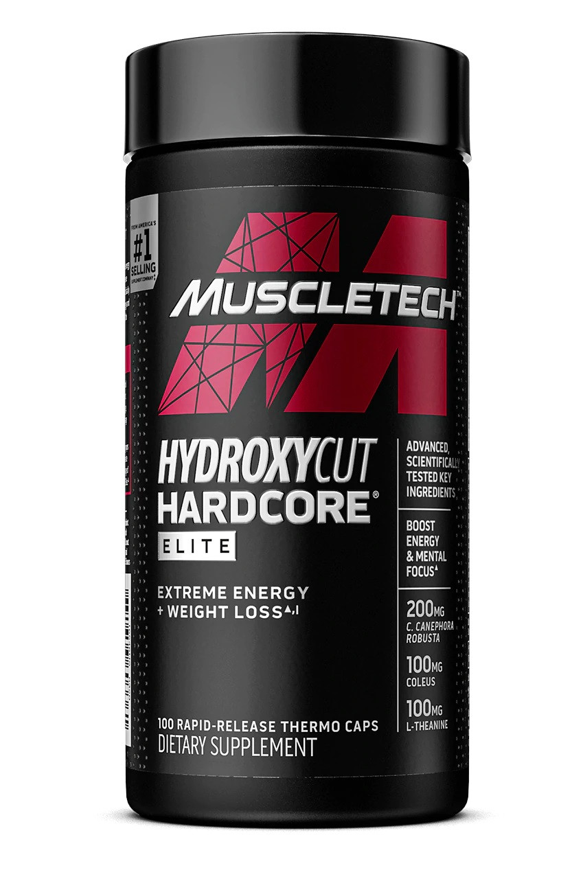 Жироспалювач Muscletech Hydroxycut Hardcore Elite Thermogenic Fat Burner 100 капс.