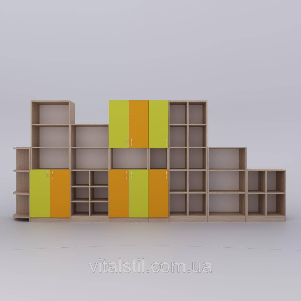Стінка дитяча універсальна 4200х350х1850 мм