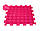 Масажний килимок-аплікатор Ortek (Орктек) Лотос Пазли 4 елементи, фото 6