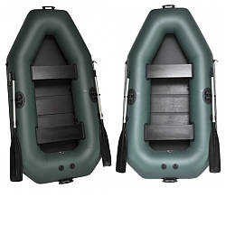 Гребний двомісна човен ПВХ Grif boat GK-250, гребні човни, човен пвх 250, гребні човни 38 балон, човен 250