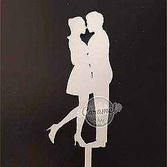 Топер на торт Силует