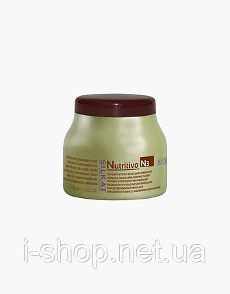 Крем-компрес для відновлення і живлення волосся SILKAT NUTRITIVO N3 500, фото 2