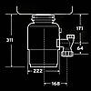 Подрібнювач харчових відходів In-Sink-Erator Evolution 150, фото 6