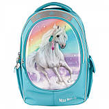 Рюкзак Top Model Miss Melody RAINBOW - портфель шкільний Топ Модель Веселка з конячкою Depesche (11054), фото 5