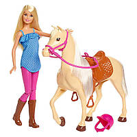 Barbie Doll & Horse Лялька Барбі з конем ( Ігровий набір Barbie "Верхова їзда" FXH13 )