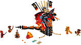 LEGO 70674 NINJAGO Вогняне гкло ( Конструктор ЛЕГО Нінзя Клик Вогня, Вогняний кинджал), фото 5