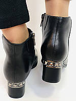 Erisses Жіночі осінні черевики на середньому підборі. Натуральна шкіра Розмір 36.37 40, фото 5