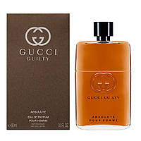 Чоловічі парфуми Gucci Guilty Absolute Pour Homme (Гуччі Гілті Абсолют Пур Хом) 90 ml/мл