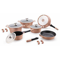 Набір посуду Royalty Line RL-ES2014M  copper