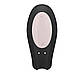 Смарт вібратор для пар Satisfyer Double Joy Black, 9х5 см., фото 5