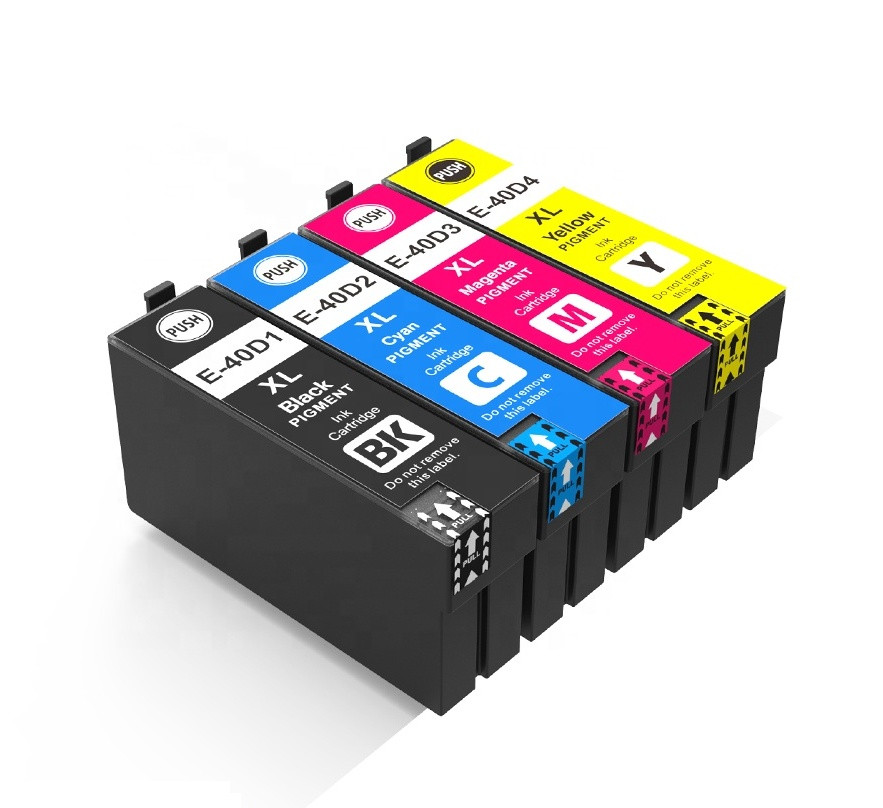 Набір сумісних картриджів Ocbestjet T40D1-T40D4 для Epson SC-T3100, SC-T3100N, SC-T5100, SC-T5100N