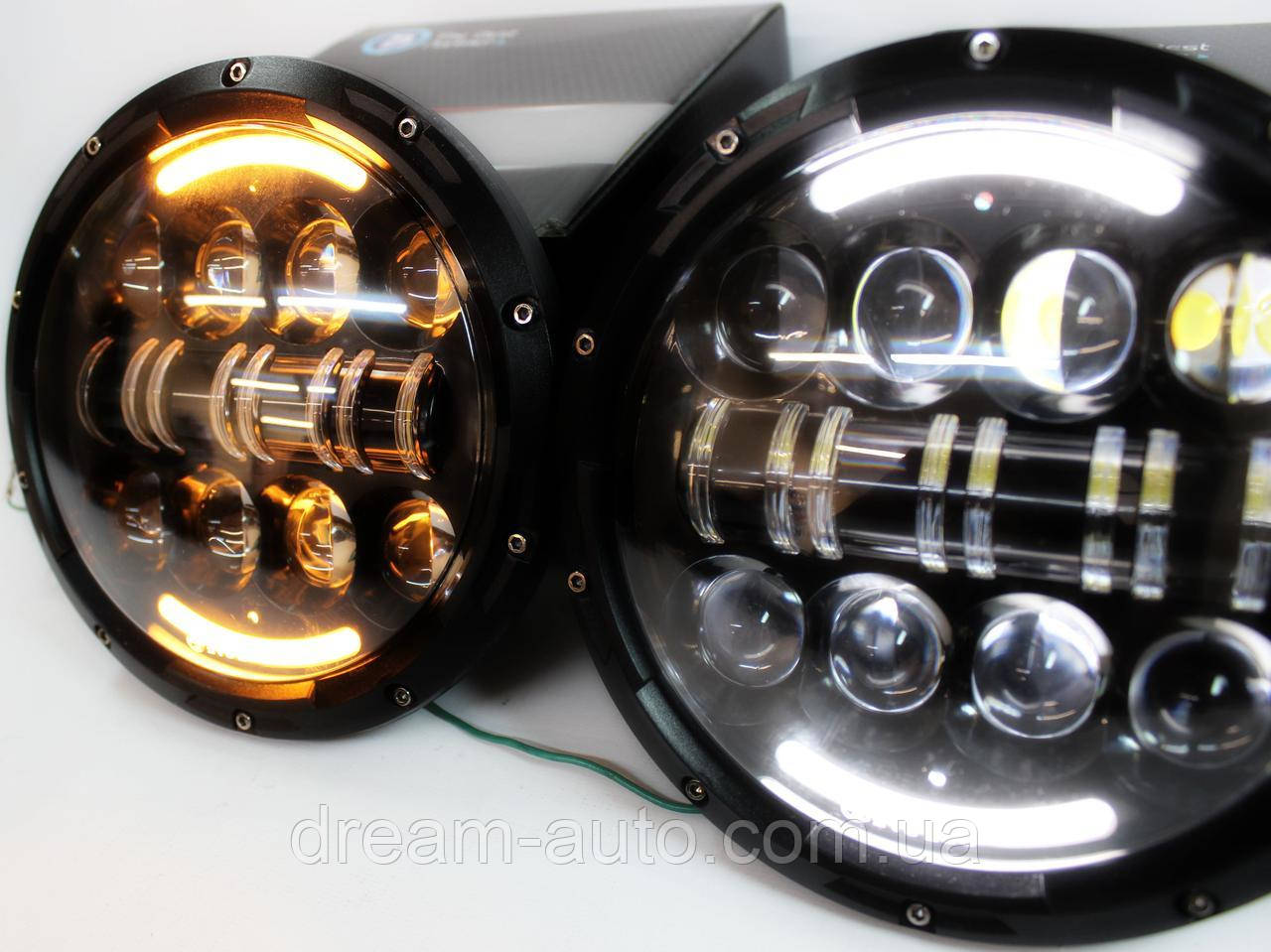 Фари Led Ніва 2121-21213 Тайга УАЗ 469 ГАЗ 24, ВАЗ 2101, Хаммер, FJ Cruiser, w463,, фото 1