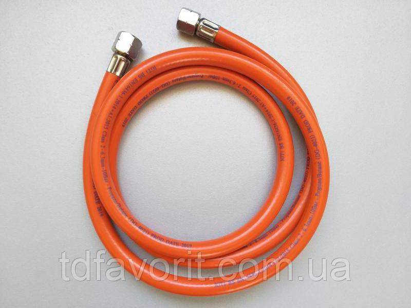 Газовий шланг 5 метрів 17 мм х 19 мм гармати VITALS, фото 1