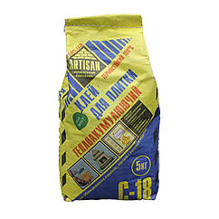 Клей для плитки Артісан С-18 5кг