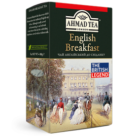 Чай Ahmad Tea The British Legend English Breakfast, чорний, листової, 100 г