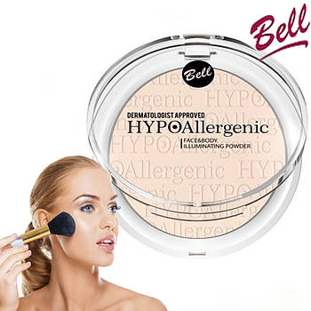 Пудра для обличчя BELL HypoAllergenic Face & Body Illuminating Powder (3224)