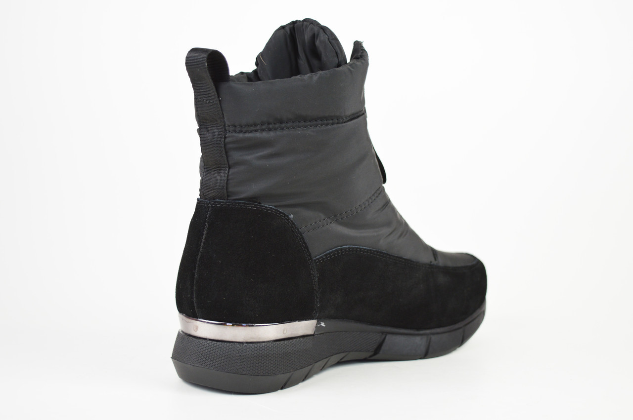 Ботинки на платформе плащовка черные Lonza 3790595 - фото 3 - id-p1286917429
