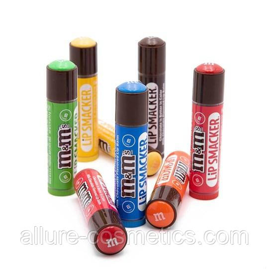 Бальзам для губ Lip Smacker M&M 1шт в асортименті