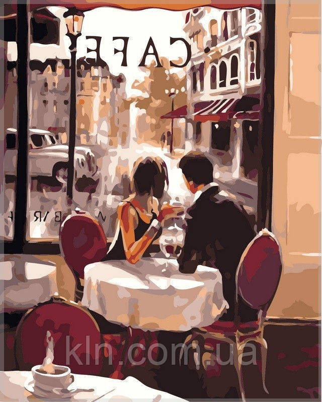 Картина за номерами Babylon Вечір удвох VP342 40 х 50 см, фото 1