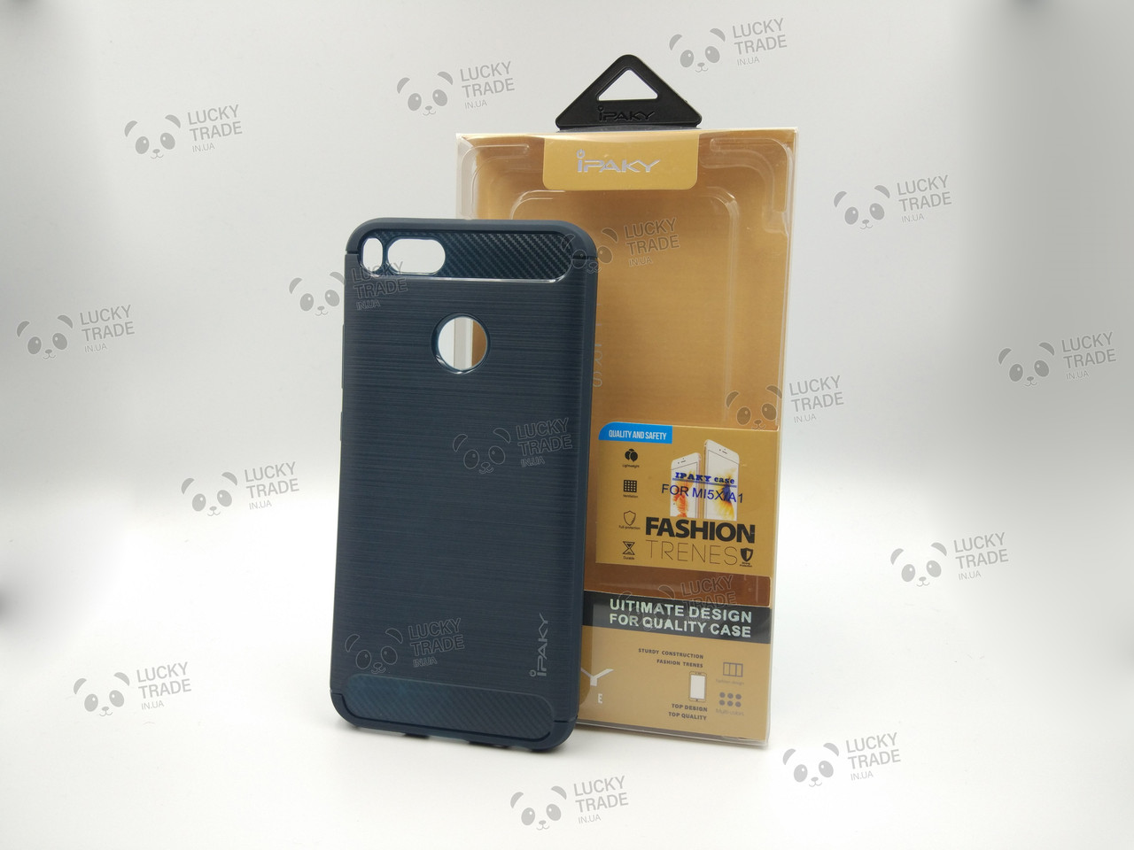 Силіконовий чохол Ipaky TPU Xiaomi Mi 5X / A1 бампер накладка Синій 1238P