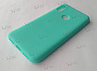 Силіконовий чохол Xiaomi Mi 8 Lite матовий бампер накладка М'ятний 1847P, фото 2