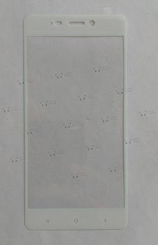 Захисне скло Full Cover Xiaomi Redmi 4 Білий 1732P