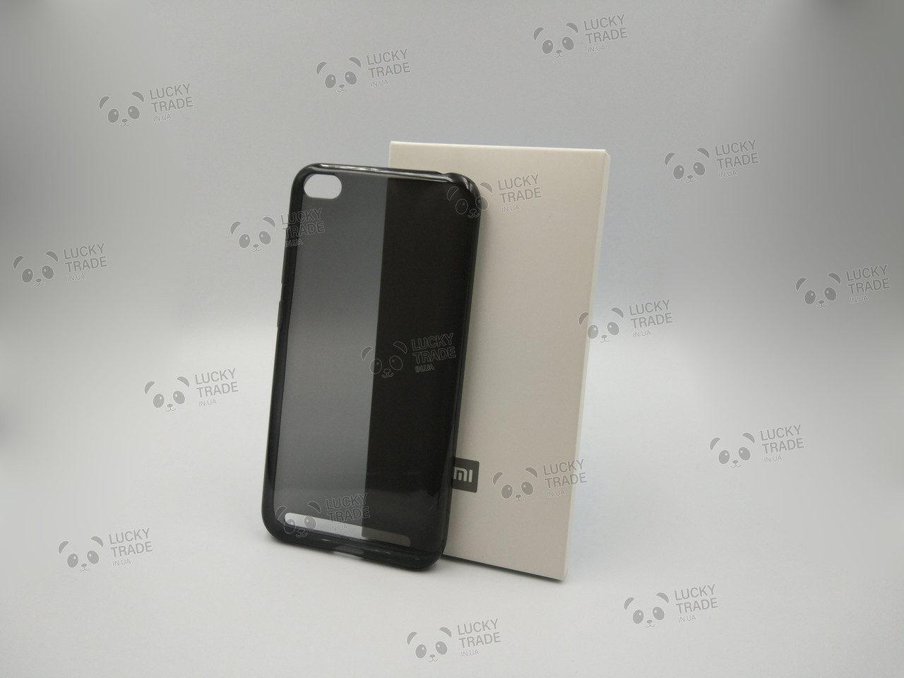 Силіконовий чохол Xiaomi Redmi 5A - Оригінал бампер накладка Чорний 1225P