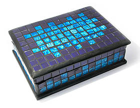 Шкатулка для прикрас мозаїчна (18х13х5,5 см)