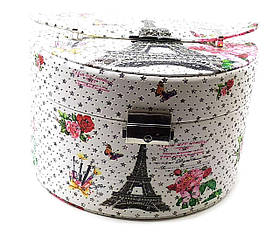 Шкатулка для прикрас розсувна "Париж" (20х18х13 см)