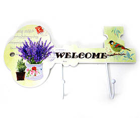 Вішалка Ключ лаванда (30х15х5 см)