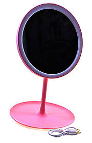 Дзеркало настільне з LED підсвічуванням (29х18х18 см)