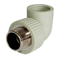 Куточки поліпропіленові з різьбою