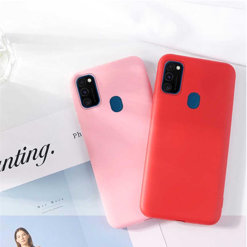Силіконовий чохол Liquid Silicone Case Samsung Galaxy M21