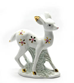 Статуетка Оленя фарфор (13,5х11х5 см)