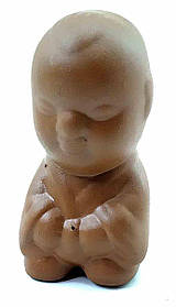 Чайний хлопчик глина (6,5х4х3,5 см)