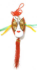 Маска керамічна з пензликом (9х6 см)